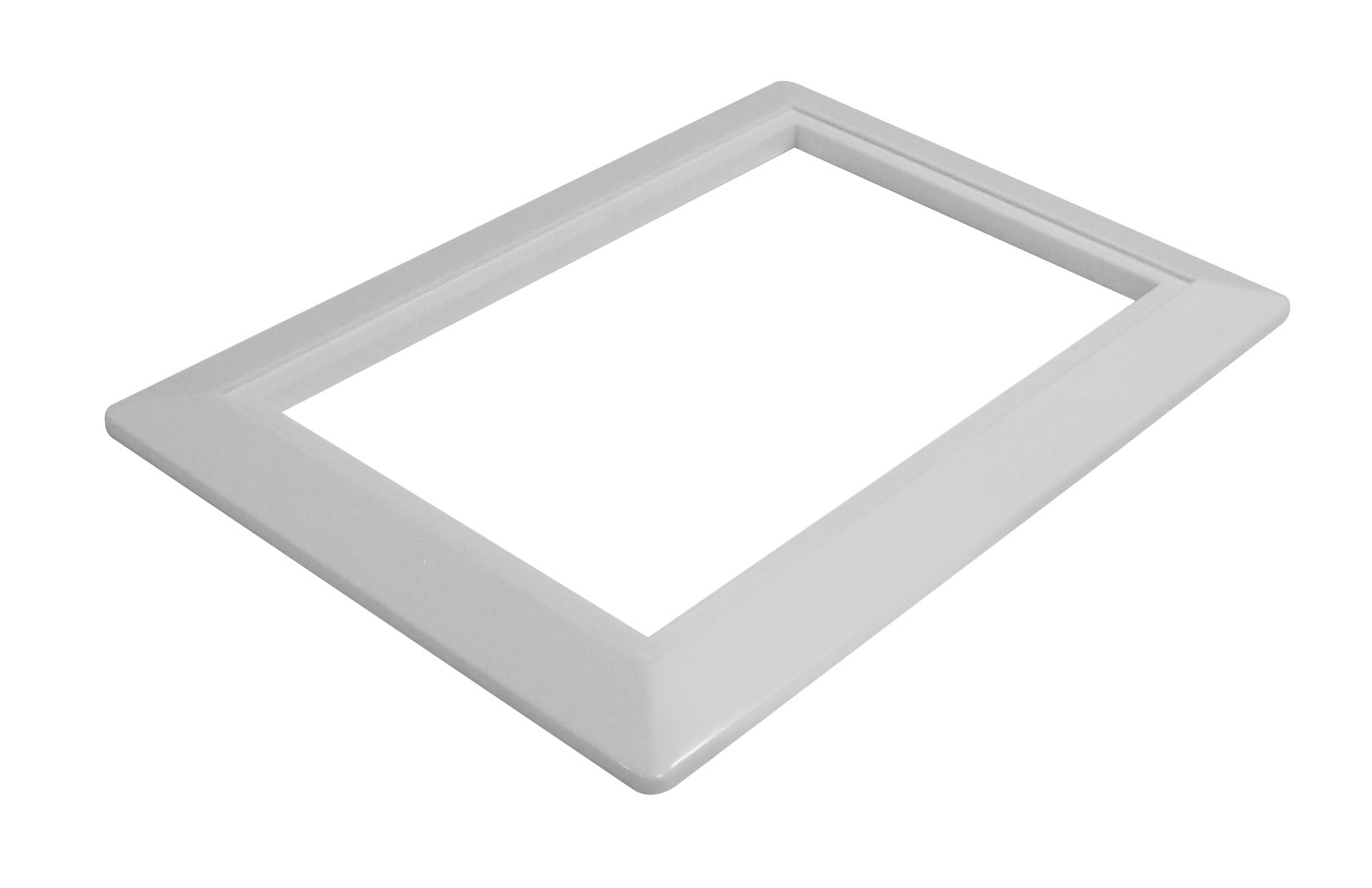 Inlet Plate Trim for Central Vacuum - White - Canplas 791600W