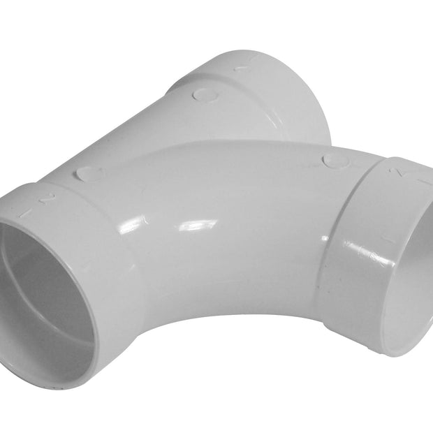 90Â° Elbow - "T"  Fitting - for Central Vacuum Installation - Plastiflex SV8048