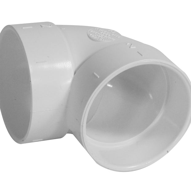 Short 90Â° Elbow - "L" Fitting - for Central Vacuum Installation - Hayden 765506W