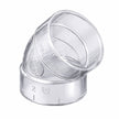 45° Elbow - For Central Vacuum Installation - Clear