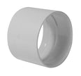 Stop Coupling for Pipe 2'' - Fitting for Central Vacuum Installation - White - Hayden 765529W