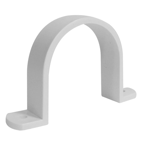 2" Pipe Strap - for Central Vacuum Installation - White - Hayden 762017