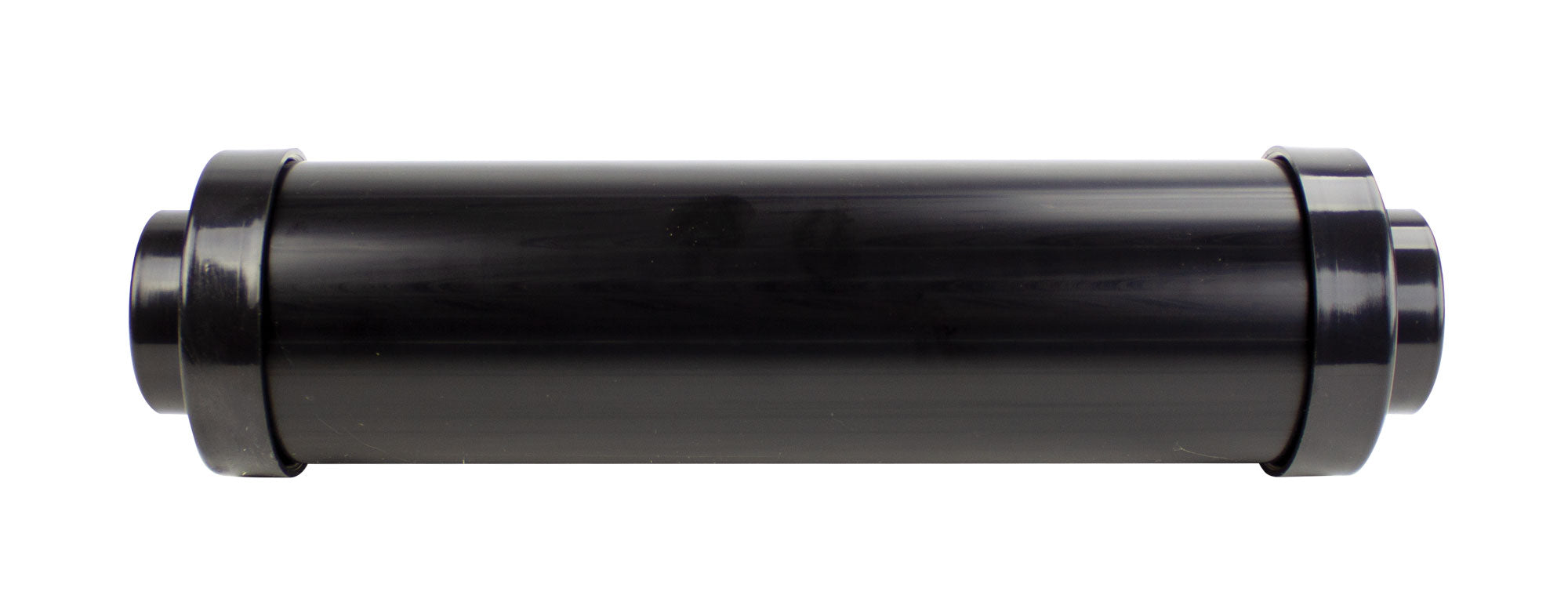 12'' Long Exhaust Muffler - for Central Vacuum Installation - Black