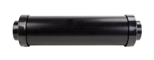 12'' Long Exhaust Muffler - for Central Vacuum Installation - Black