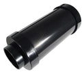 7'' Long Exhaust Muffler - for Central Vacuum Installation -- Black
