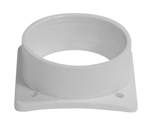 2" Start Adaptor - for Central Vacuum Installation - White - Plastiflex SV8098