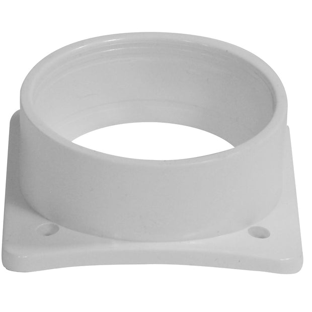 2" Start Adaptor - for Central Vacuum Installation - White - Plastiflex SV8098
