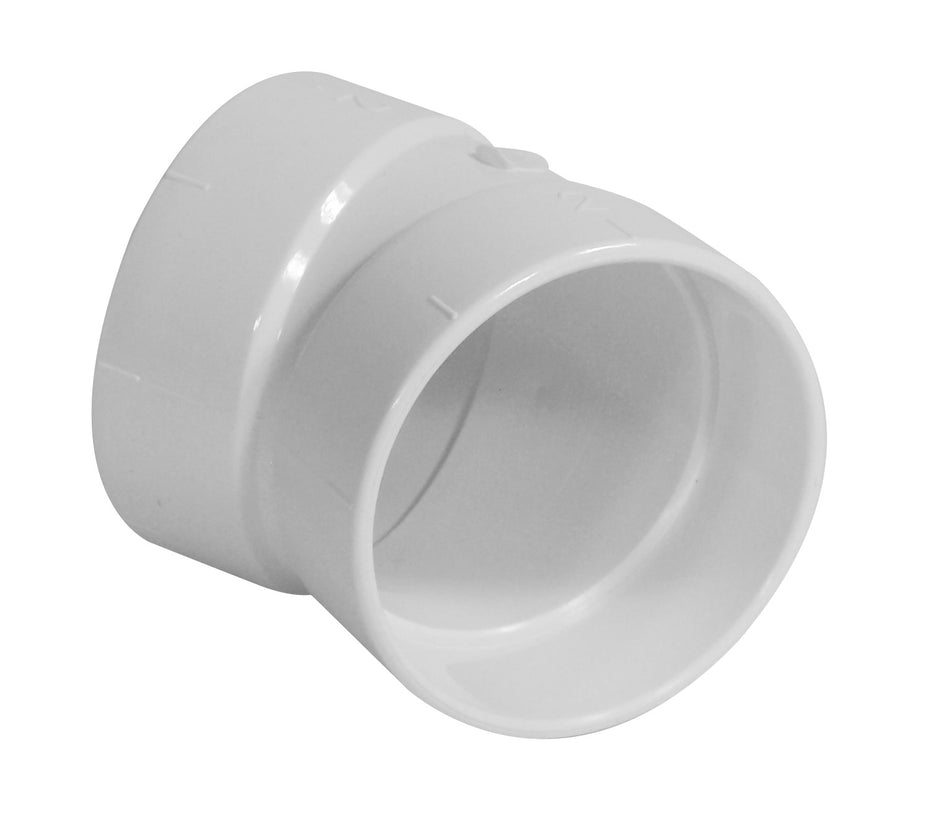30Â° Elbow - "L" Fitting - for Central Vacuum Installation - Hayden 765519W