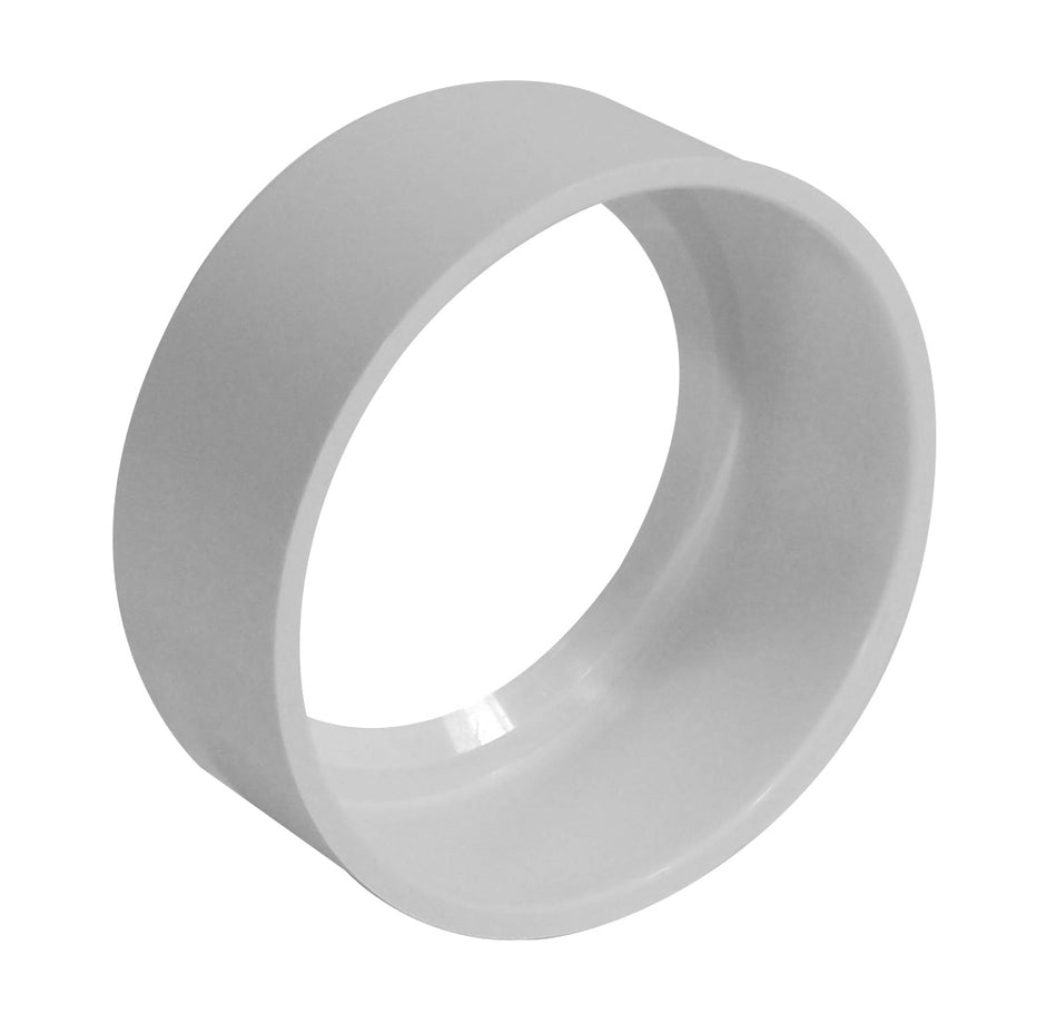 Valve Inlet Adaptor - for Central Vacuum Installation - White - Plastiflex SV8081
