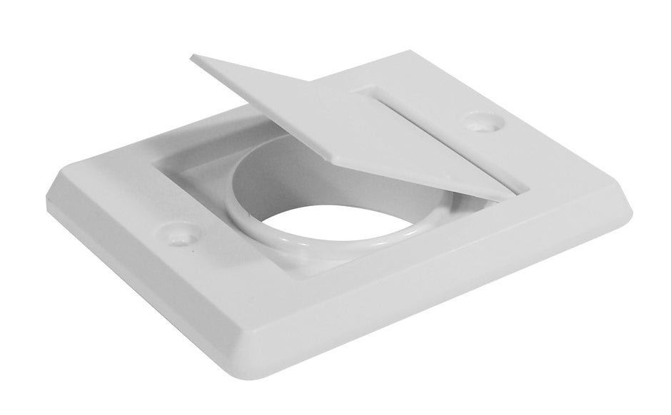 Exhaust Vent Cap - for Central Vacuum Installation - White - Hayden 793030W