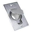 Metal Electric Inlet Valve - for Central Vac Installation - Chrome