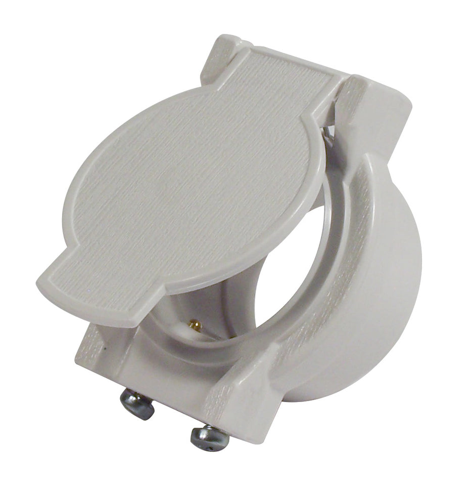 Utility Valve and Contact for Central Vac - White - Canplas 775586W
