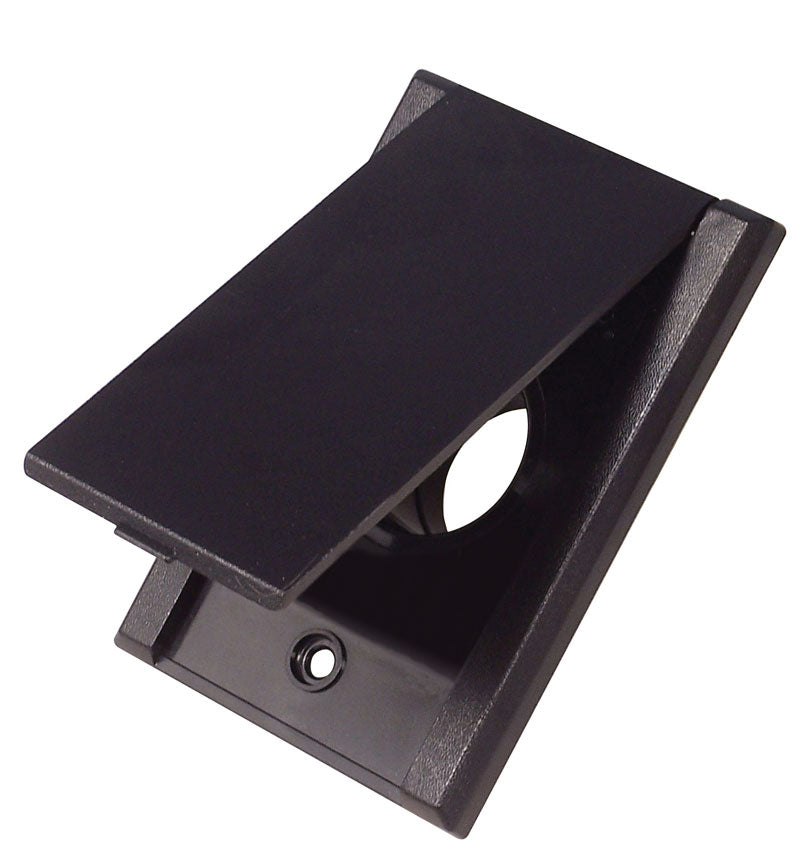 Inlet Valve - for Central Vacuum Installation - Black - Hayden 775590BLK