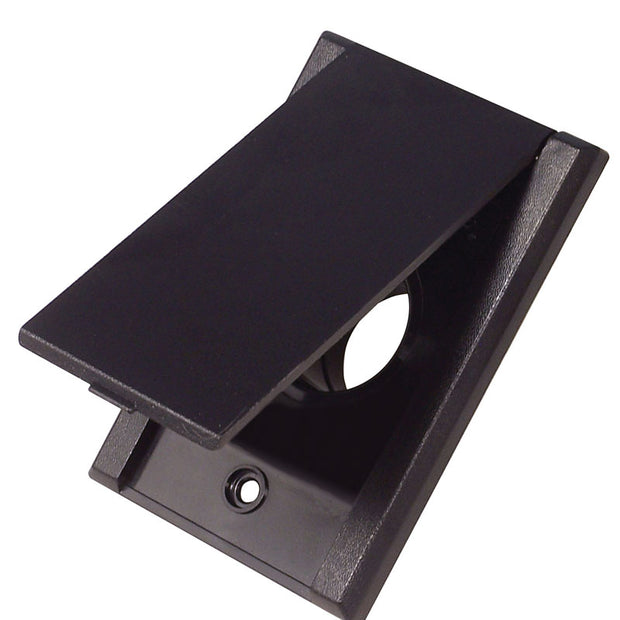 Inlet Valve - for Central Vacuum Installation - Black - Hayden 775590BLK