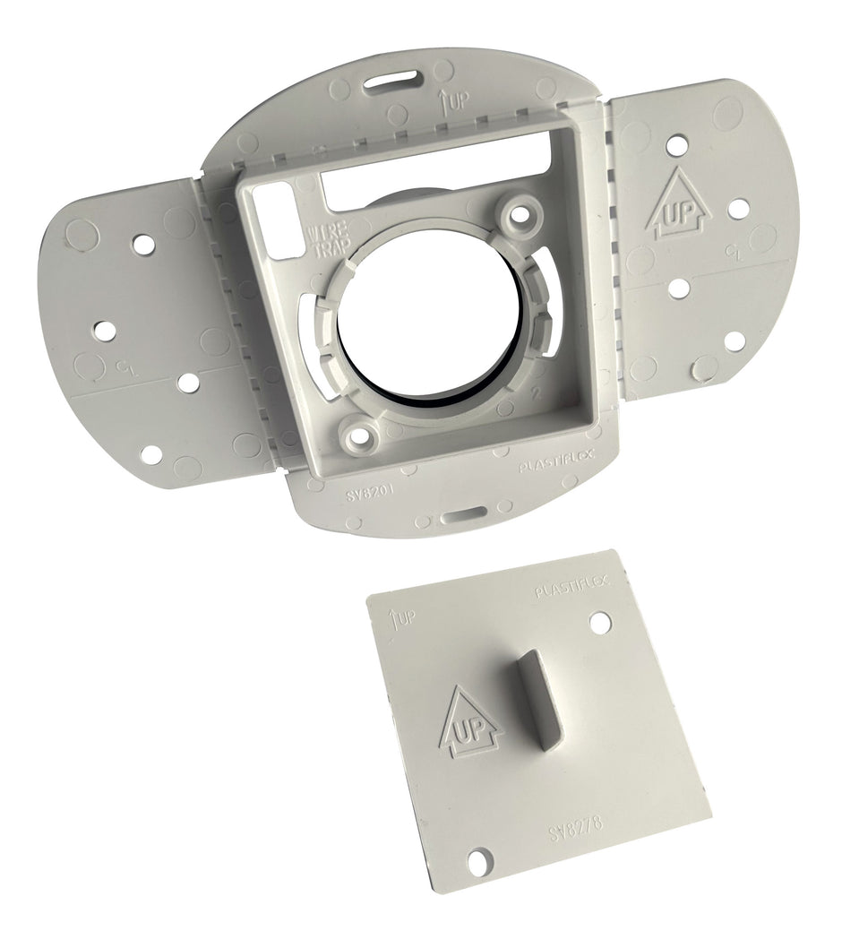 FITTING MOUNTING BRACKET PLASTIFLEX SQUARE FT901W