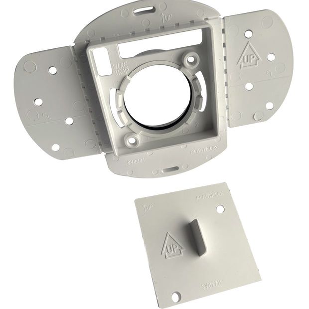 FITTING MOUNTING BRACKET PLASTIFLEX SQUARE FT901W