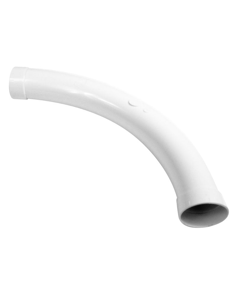 90Â° Elbow for Central Vacuum Installation - Hide-A-Hose HS202140