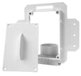 Inlet Installation Kit for Central Vacuum - White - Hide-A-Hose HS5000R