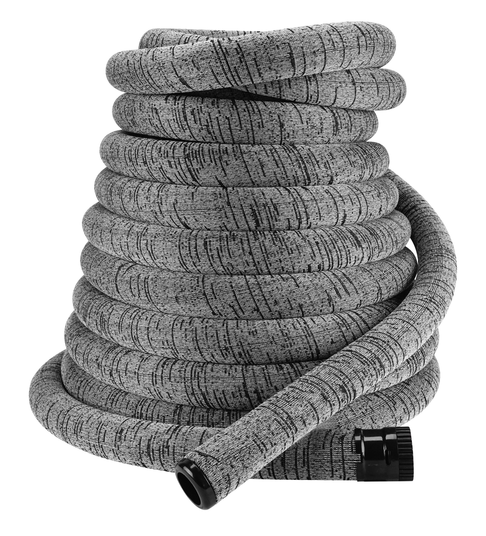 Central Vacuum Hose - 52' (15.8 m) for Retractable Hose System - With Grey Hose Cover - Plastiflex VX400114052VRET4