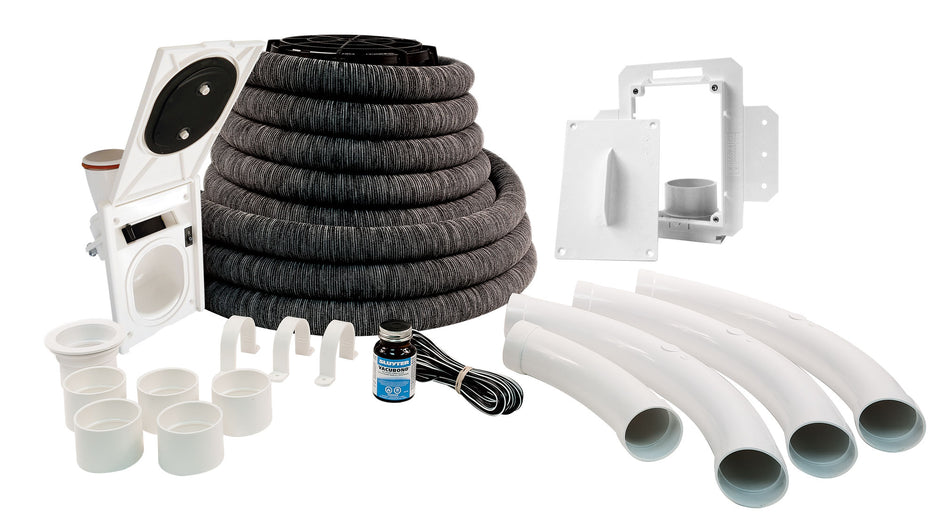 Complete Installation Kit Hide-a-Hose - 30' (9 m) Retractable Hose - for HS5000 Inlet