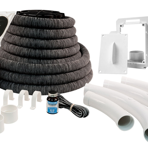 Complete Installation Kit Hide-a-Hose - 30' (9 m) Retractable Hose - for HS5000 Inlet