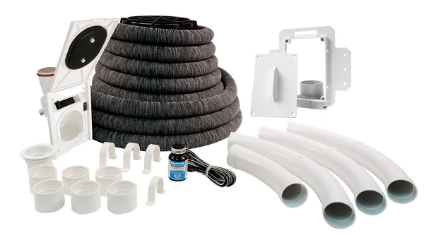 Complete Installation Kit for Hide-A-Hose System  - 60' (85 m) Retractable Hose - for HS5000 Inlet