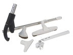 Central Vacuum Kit - Handle with Union and Button Lock Hide-A-Hose - 12