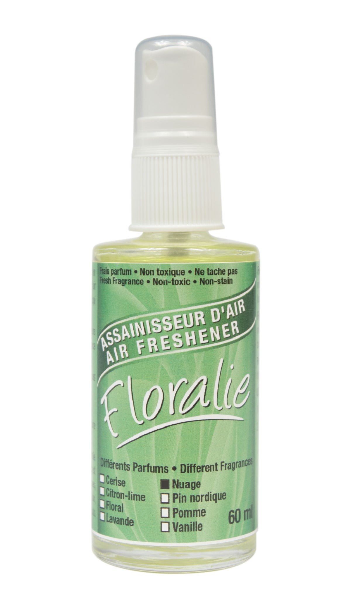 Air Freshener - Ultra Concentrated - Cloud Fragrance - 2 oz (60 ml) - Floralie 04007-0