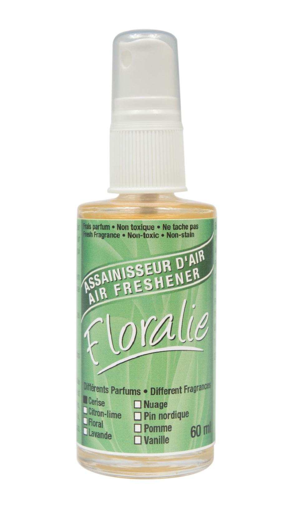 Air Freshener - Ultra Concentrated - Cherry Fragrance - 2 oz (60 ml) - Floralie 04003-0