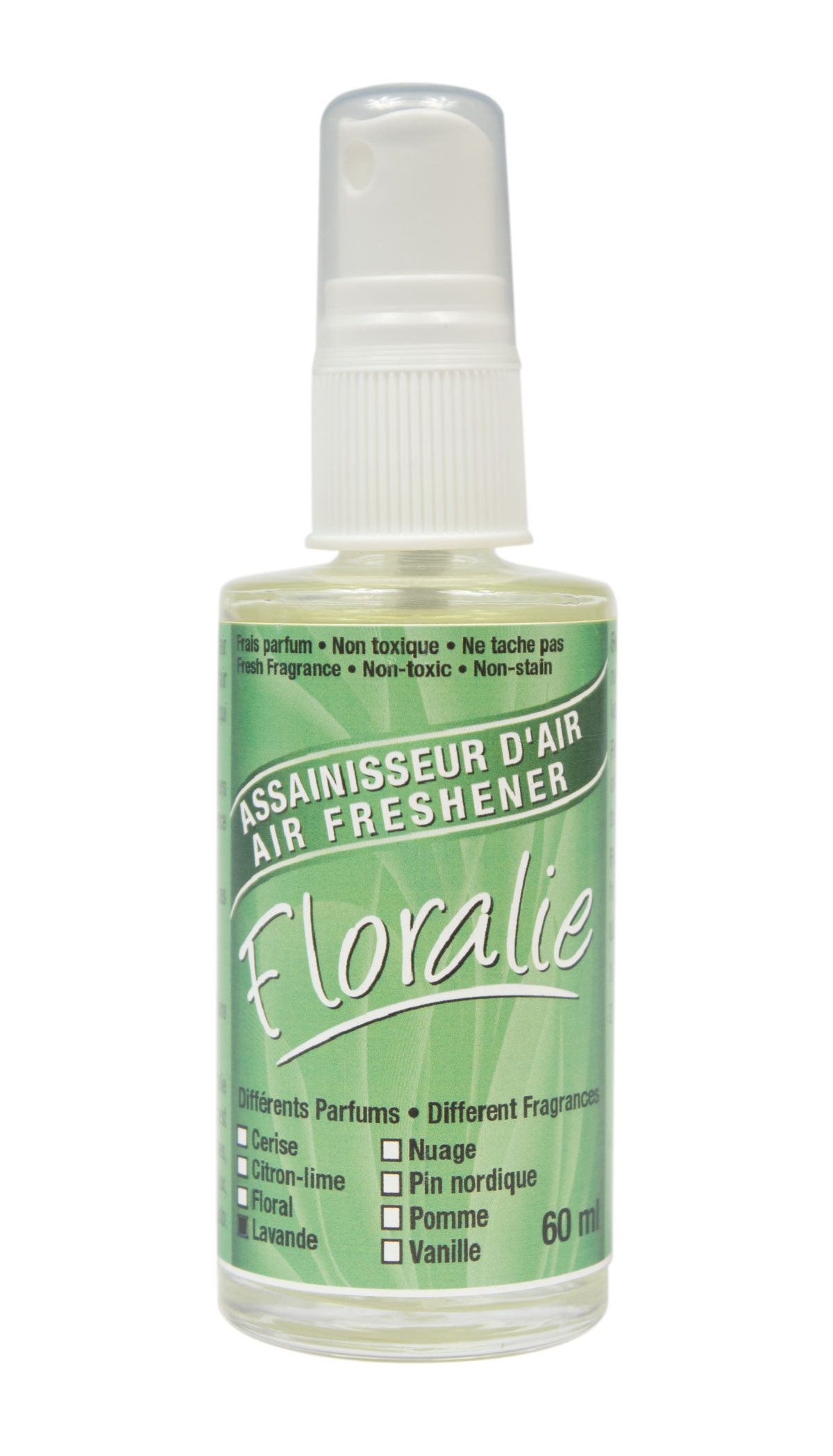Air Freshener - Ultra Concentrated - Lavender Fragrance - 2 oz (60 ml) - Floralie 04002-0