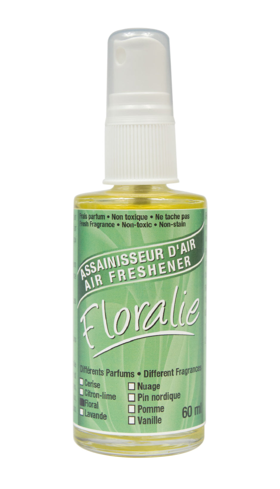 Air Freshener - Ultra Concentrated - Flower Fragrance - 2 oz (60 ml) - Floralie 04009-0