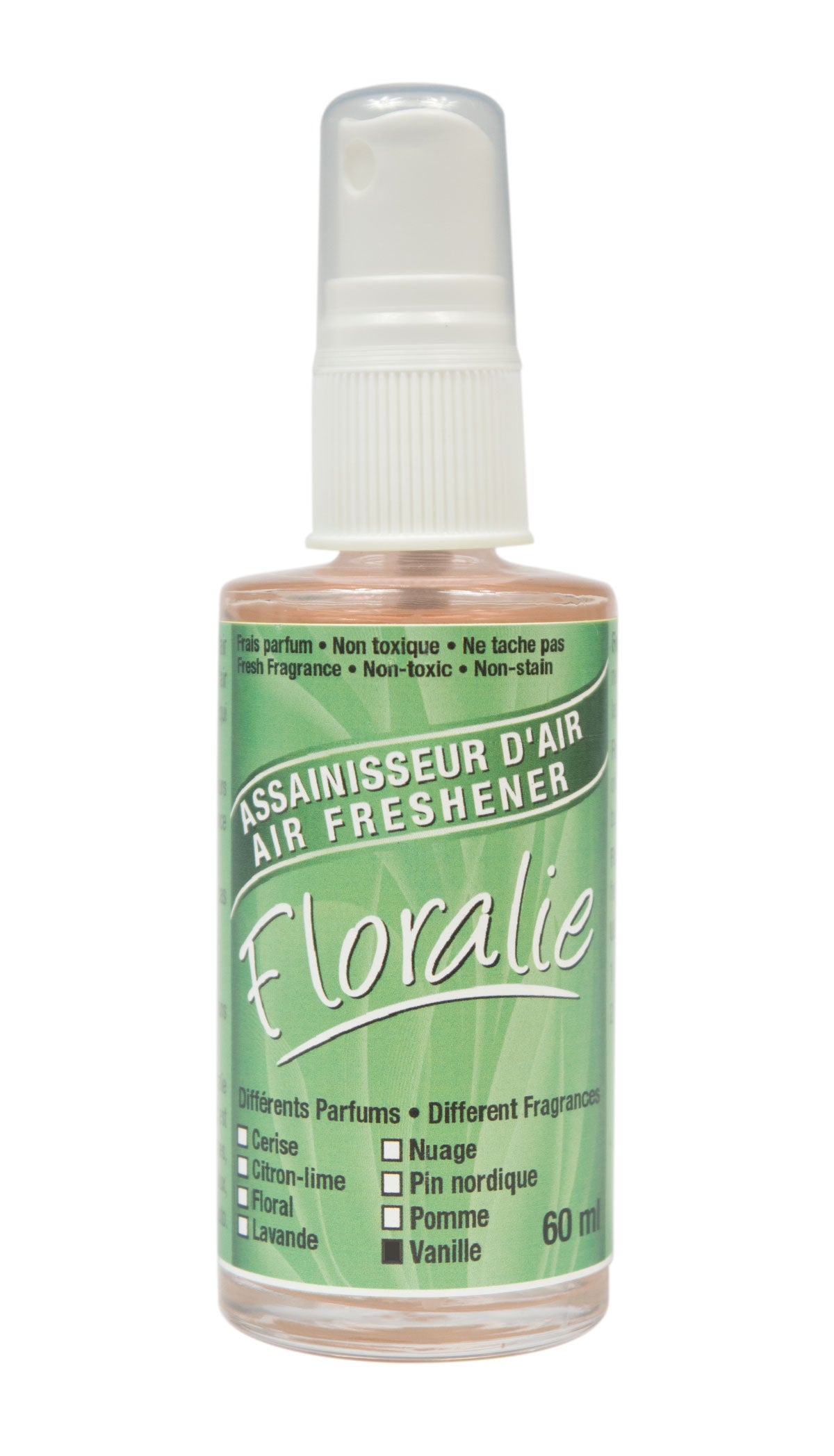Air Freshener - Ultra Concentrated - Vanilla Fragrance - 2 oz (60 ml) - Floralie 04005-0