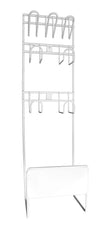 Metal Hose & Tools Caddy - for Central Vac - White Color