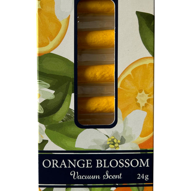 Air Freshener for Vacuum Cleaners - Orange Blossom Scent - Pack of 8 - 24 g