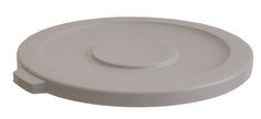 Standard Lid for Round Trash Garbage Can Bin - 44 gal (200 L) - Grey