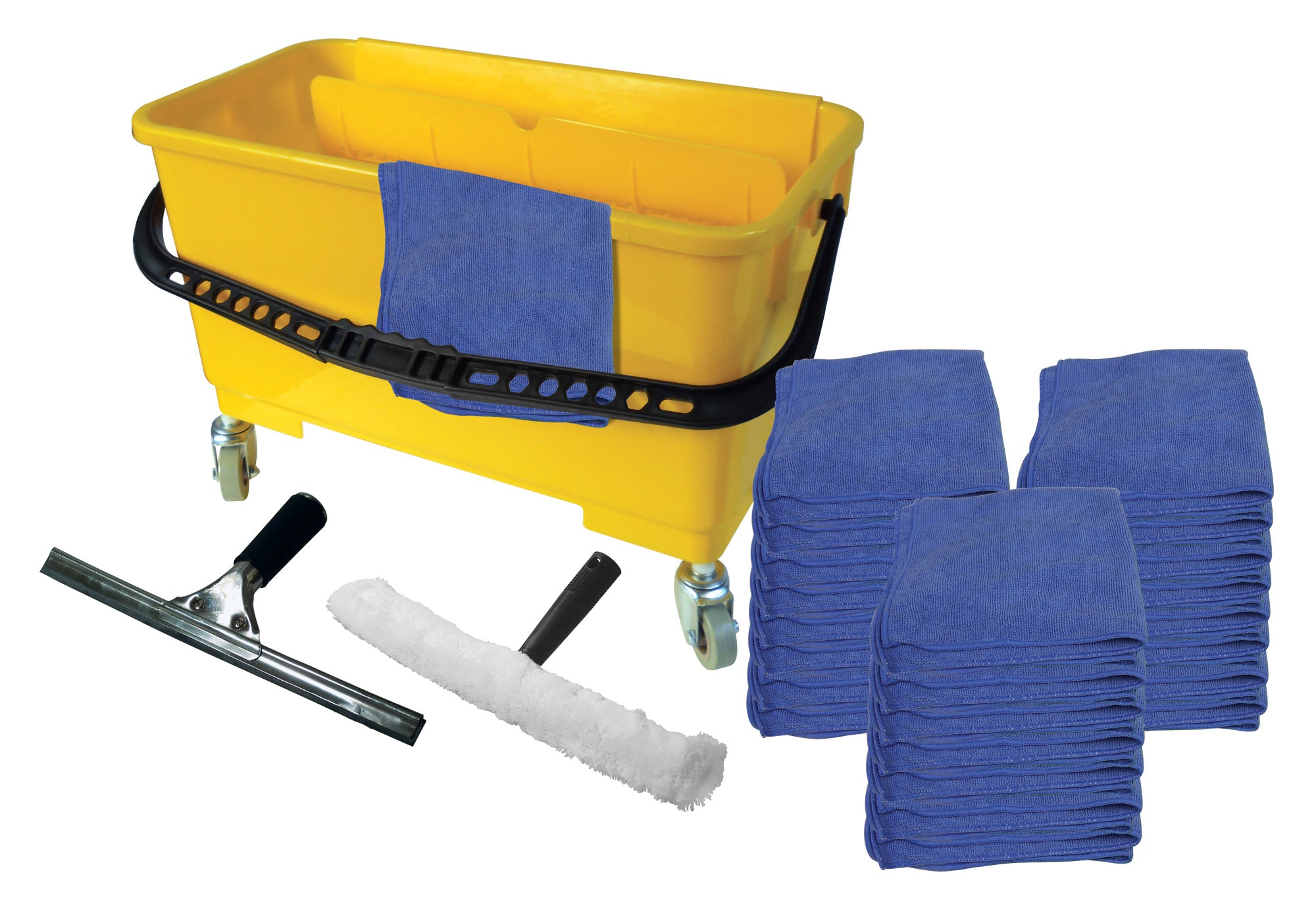 Window Cleaning Kit - Bucket with 14
