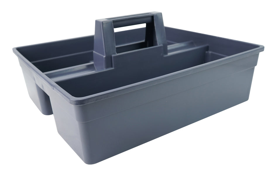 Plastic Caddy for Cleaning Products - Grey
