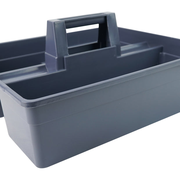 Plastic Caddy for Cleaning Products - Grey