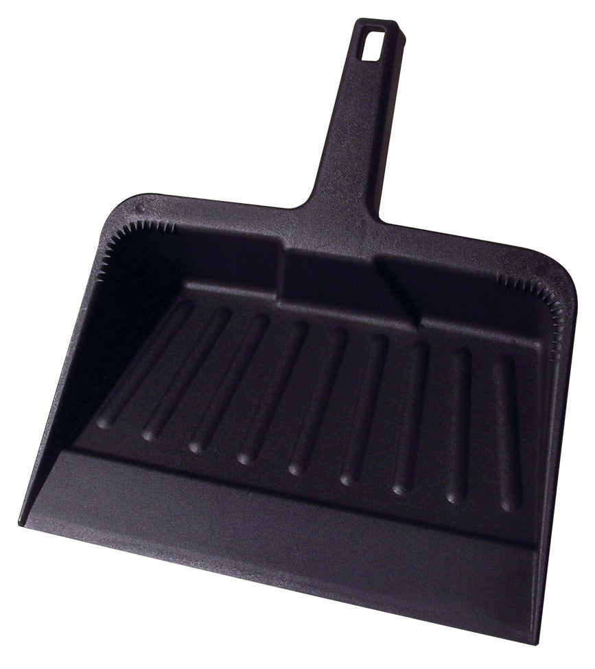 Commercial Dust Pan - 12" (30.4 cm) - Black