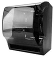 Hand Paper Towel Wall Mount Dispenser with Lever for Standard Roll Paper - Lock & Key - Black