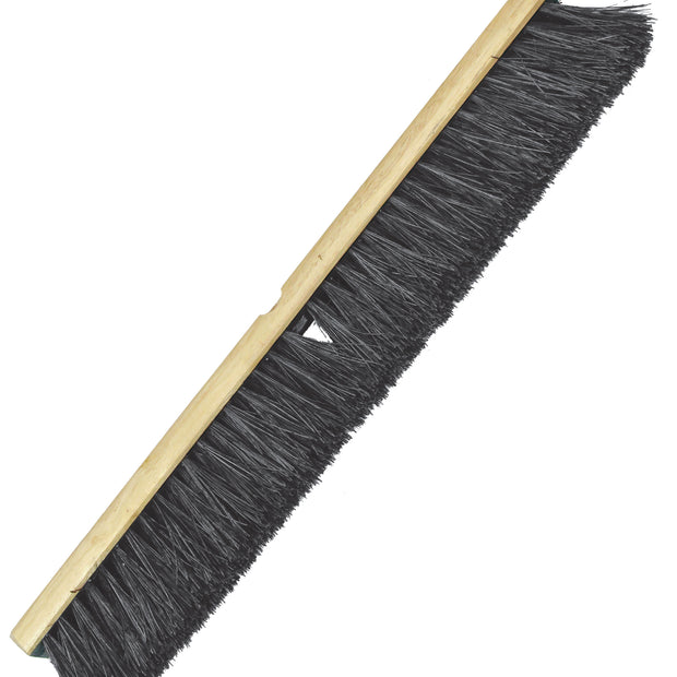 Push Broom - Soft Bristles - 24" (61 cm) - Grey