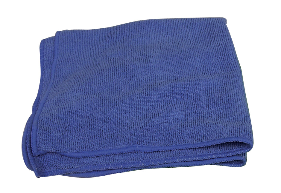 Multi-Purpose Microfiber Cloth 300 GSM - 16'' x 16'' (40.6 cm x 40.6 cm) - Blue