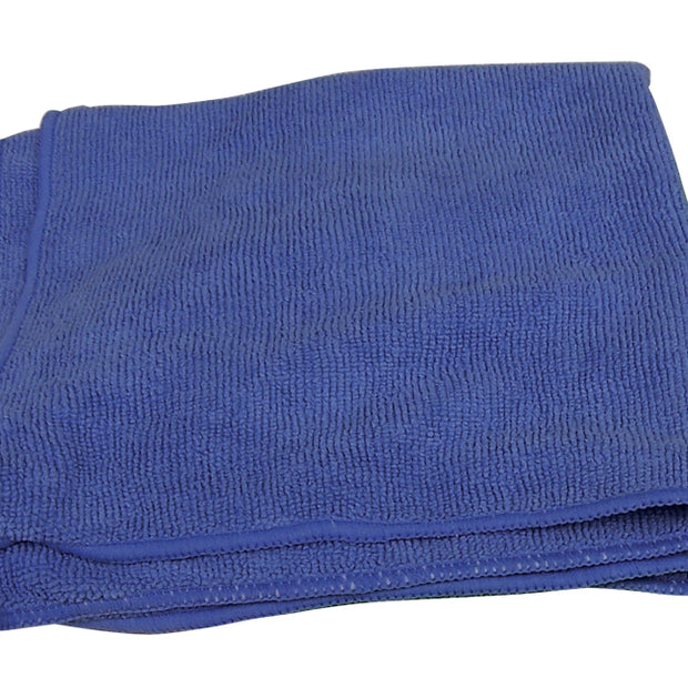 Multi-Purpose Microfiber Cloth 300 GSM - 16'' x 16'' (40.6 cm x 40.6 cm) - Blue