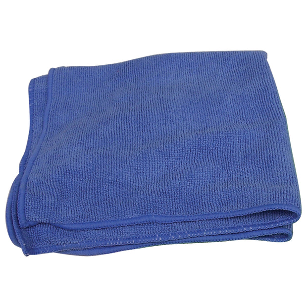 Multi-Purpose Microfiber Cloth 250 GSM - 16'' x 16'' (40.6 cm x 40.6 cm) - Blue