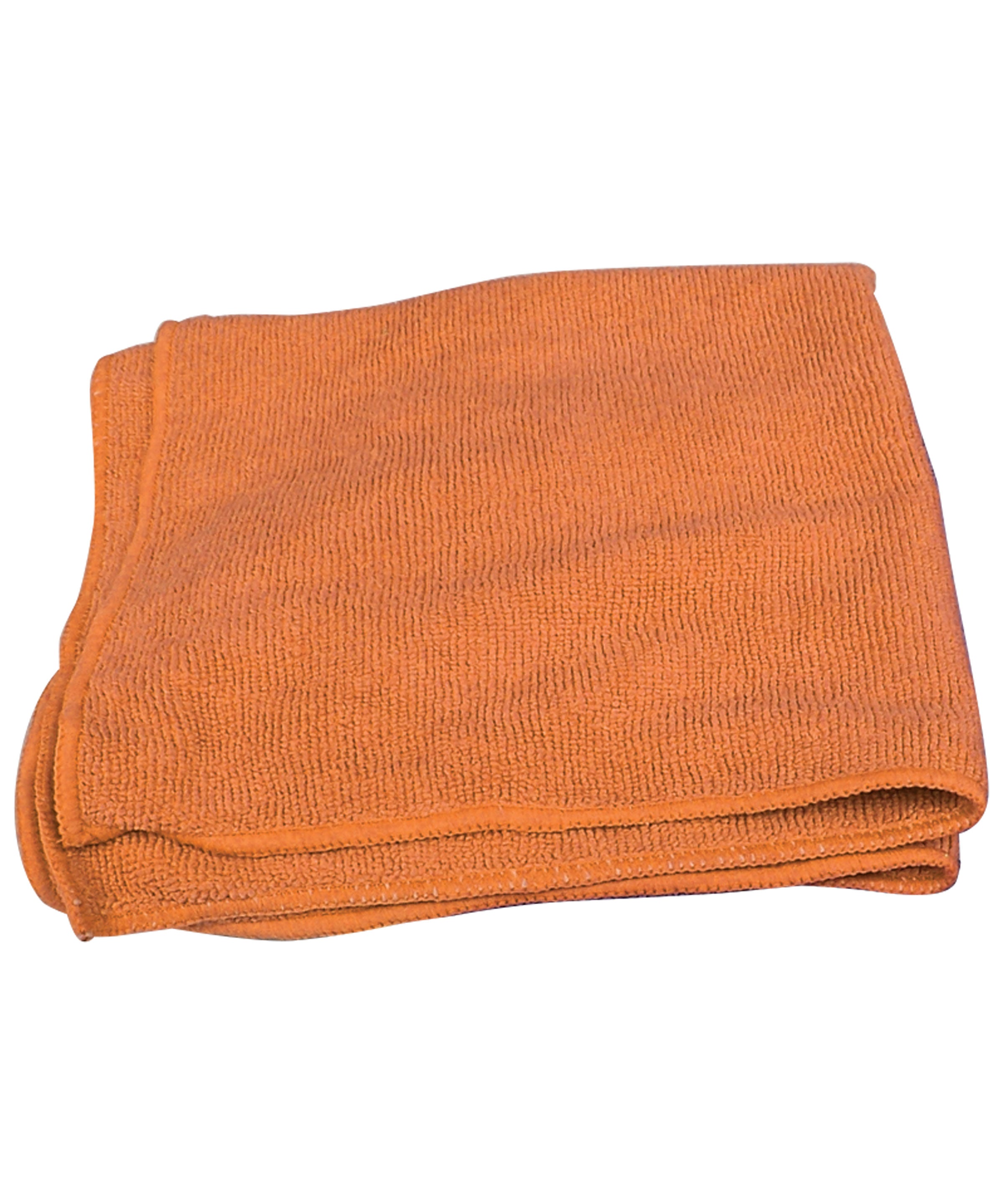 Multi-Purpose Microfiber Cloth 250 GSM - 16'' x 16'' (40.6 cm x 40.6 cm) - Orange