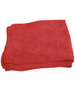 Multi-Purpose Microfiber Cloth 250 GSM - 16'' x 16'' (40.6 cm x 40.6 cm) - Red
