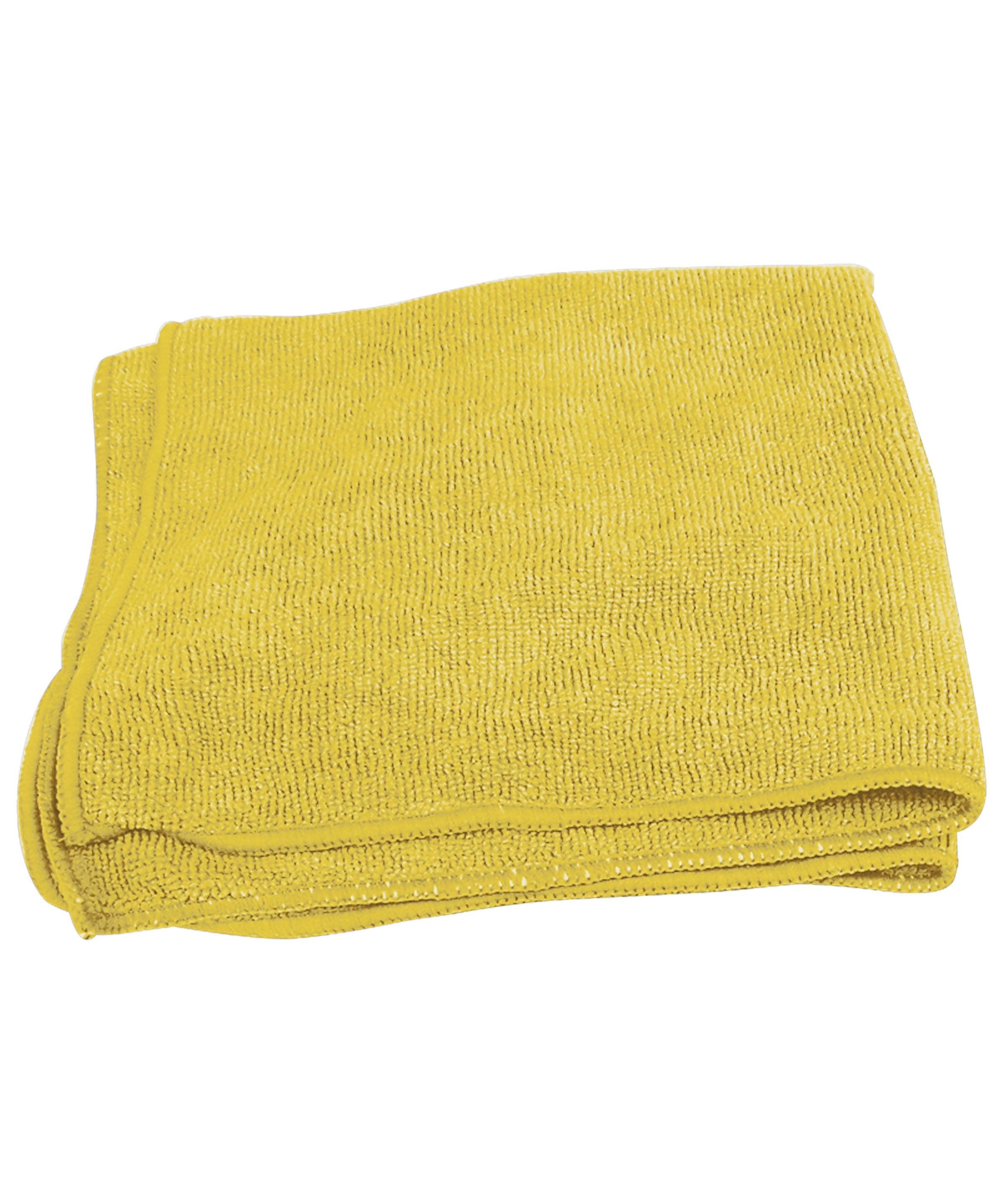Multi-Purpose Microfiber Cloth 250 GSM - 16'' x 16'' (40.6 cm x 40.6 cm) - Yellow