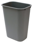 Light Trash Can / Bin - Wastebasket - 10.25 gal (38 L) - Grey