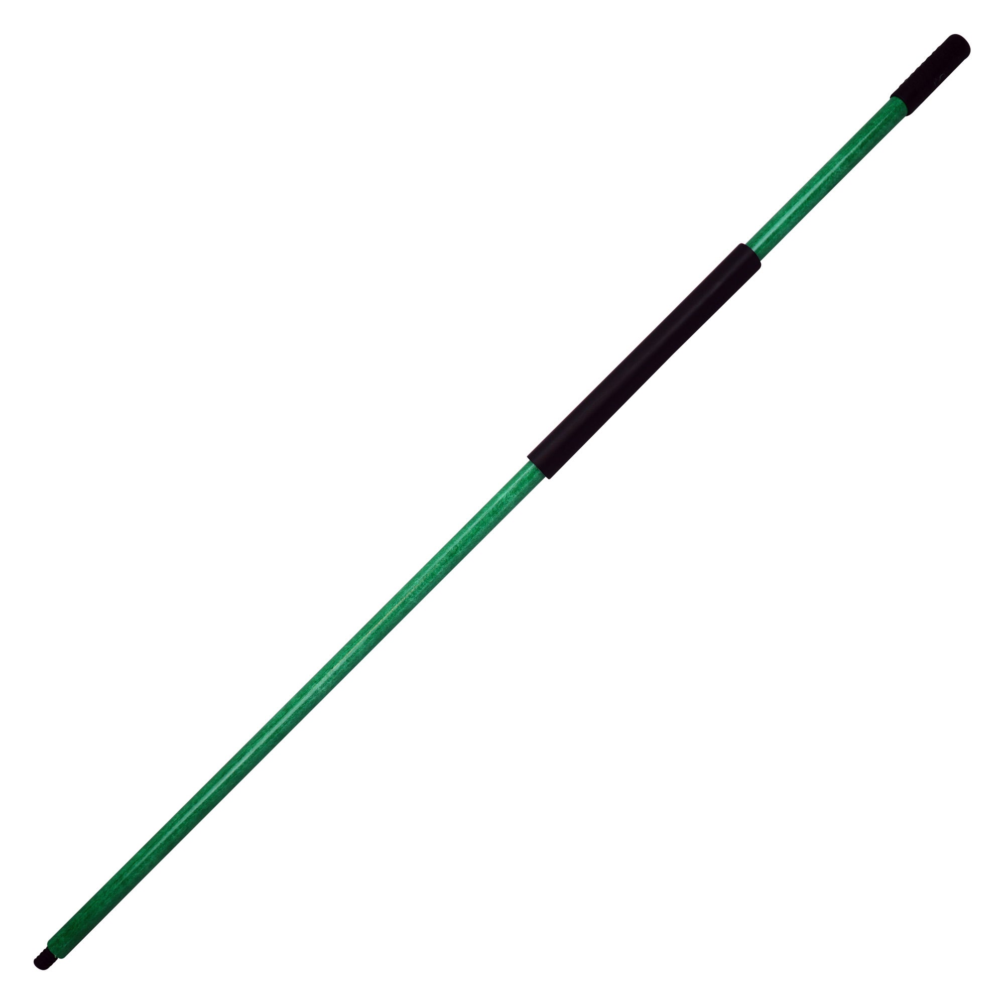 Heavy Duty Fiberglass Handle for Scrub Brush and Squeegee - Green - 1'' x 54Â¼''