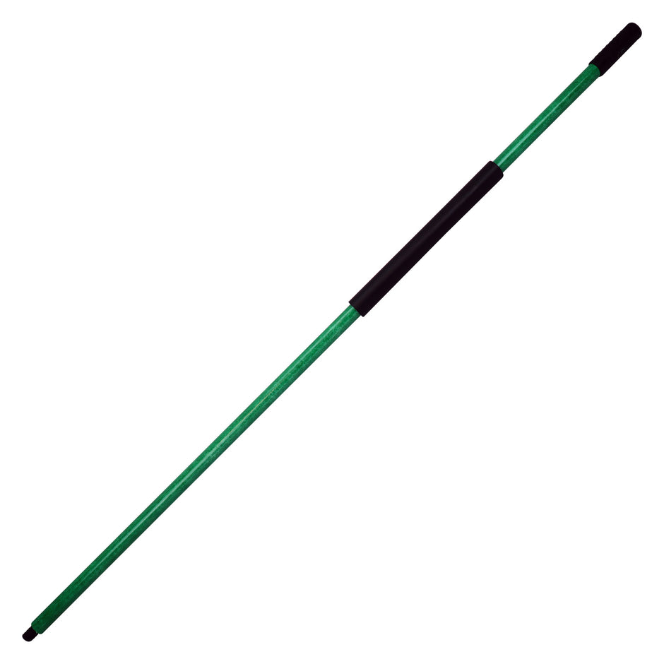 Heavy Duty Fiberglass Handle for Scrub Brush and Squeegee - Green - 1'' x 54Â¼''